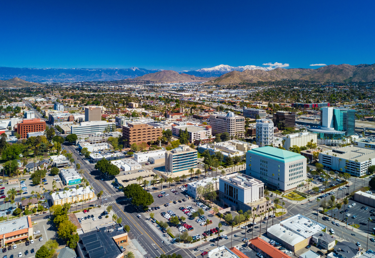 Panoramic Image of San Bernardino, CA